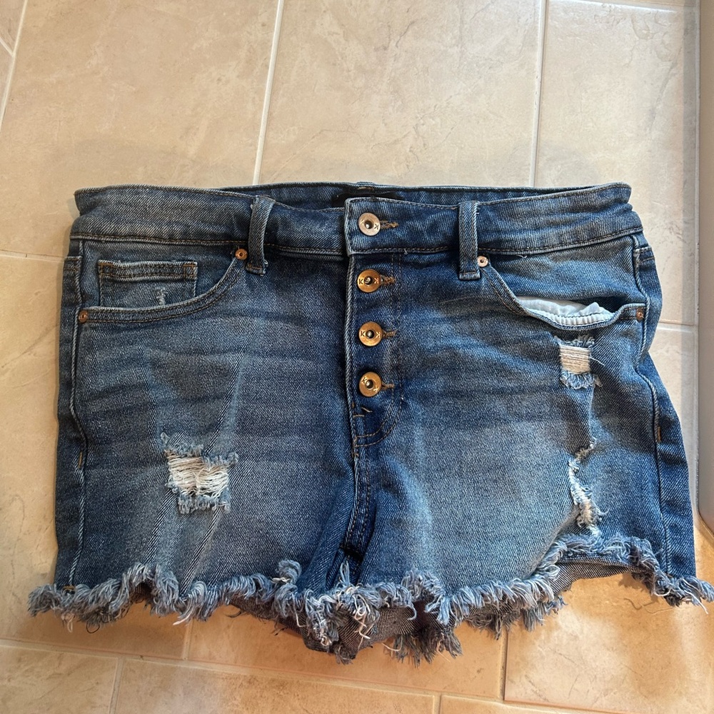 Kendall and Kylie Denim Jean Shorts 9